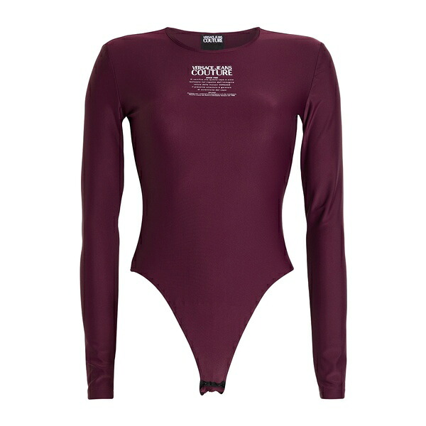 【送料無料】 ベルサーチ レディース Tシャツ トップス Bodysuits Purple