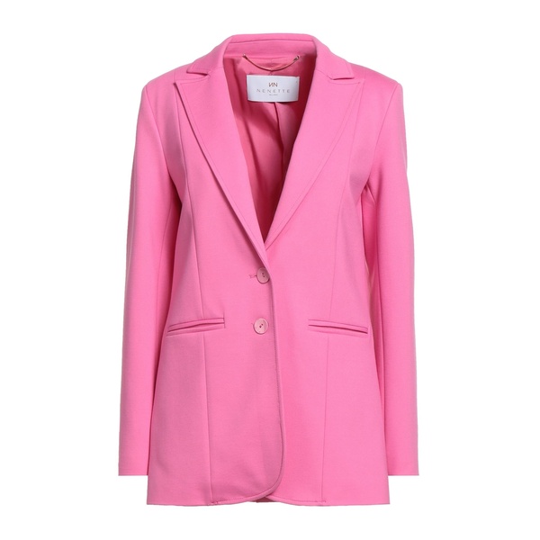 【送料無料】 ネネット レディース ジャケット＆ブルゾン アウター Blazers Pink