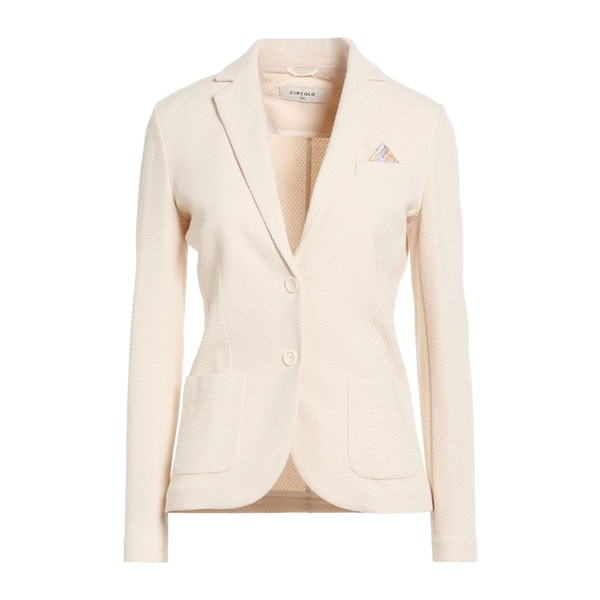 【送料無料】 チルコロ1901 レディース ジャケット&ブルゾン アウター Blazers White|asty