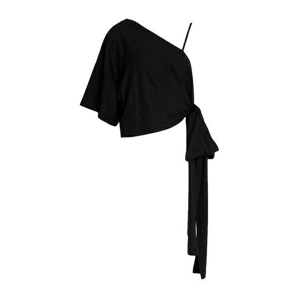 【送料無料】 ロジャー レディース Tシャツ トップス Tops Black