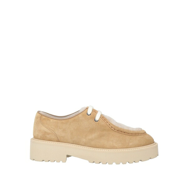【貨物輸送無料】 ドンカルズ レディース オックスフォード シューズ Lace-up shoes Beige