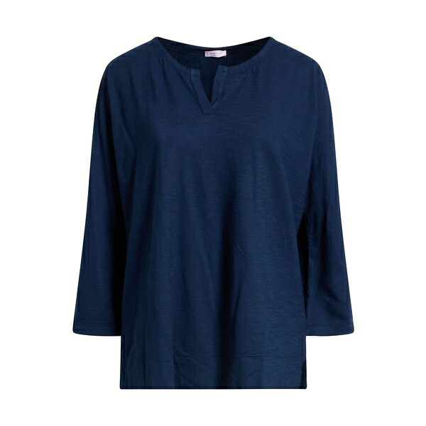 【送料無料】 ロッソピューロ レディース Tシャツ トップス T-shirts Blue
