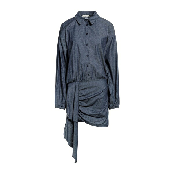 【送料無料】 ハブワン レディース ワンピース トップス Mini dresses Blue 22,176円