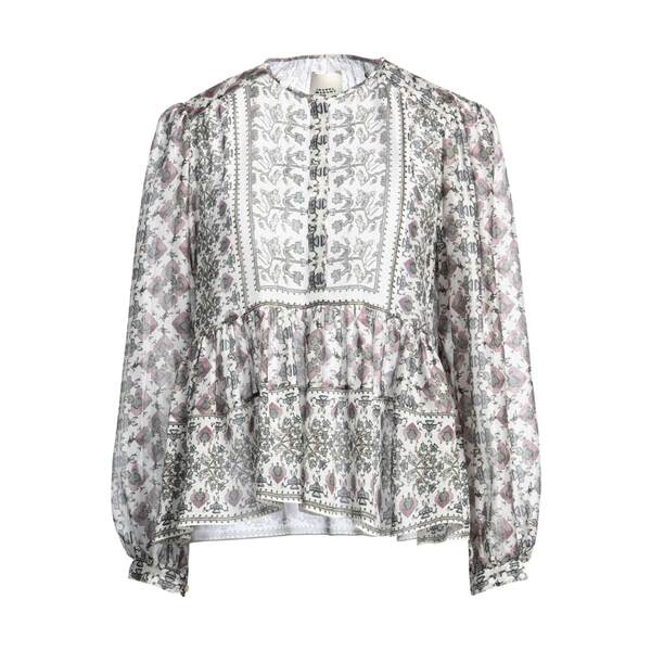 【送料無料】 イザベル マラン レディース Tシャツ トップス Tops Grey|asty