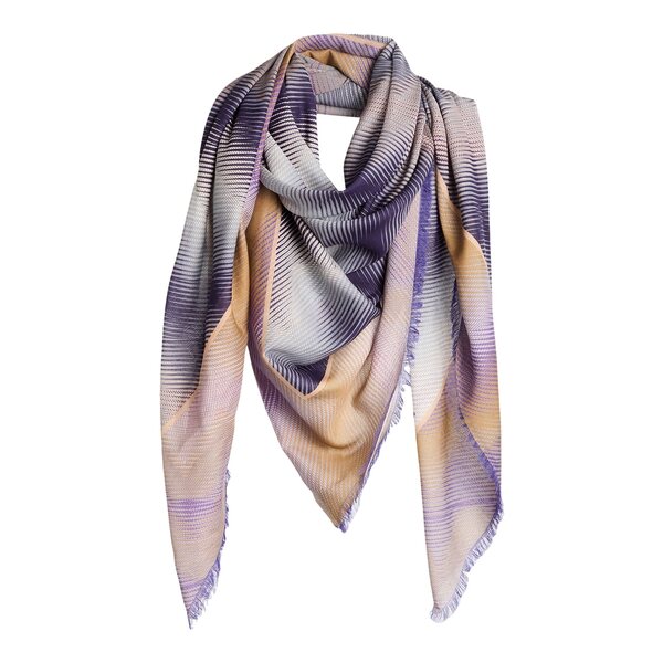 【貨物輸送無料】 ミッソーニ レディース 消音装置・袈裟・えり巻き 佩び物 Scarves Purple