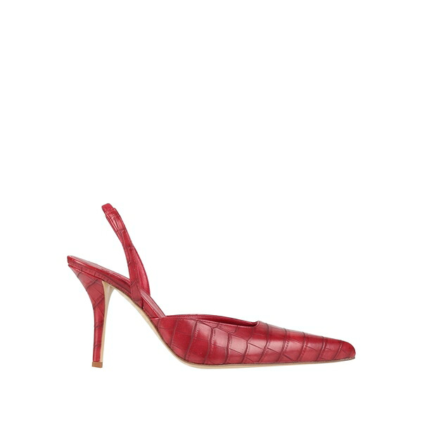 【貨物輸送無料】 ジア ボルギーニ レディース パンプス シューズ Pumps Red