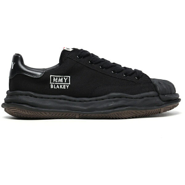 Maison Mihara Yasuhiro ミハラヤスヒロ メンズ スニーカー 【Maison Mihara Yasuhiro Blakey Low Top Black】 サイズ EU_43(28.0cm) Black/White|asty