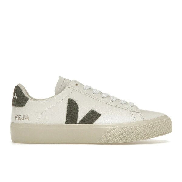 Veja ヴェジャ メンズ スニーカー 【Veja Campo Low Chromefree Leather White Kaki】 サイズ EU_43(28.0cm) White/Kaki｜asty