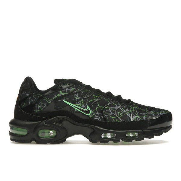 Nike ナイキ メンズ スニーカー 【Nike Air Max Plus Shattered Glass】 サイズ US_10(28.0cm) Black/Green|asty