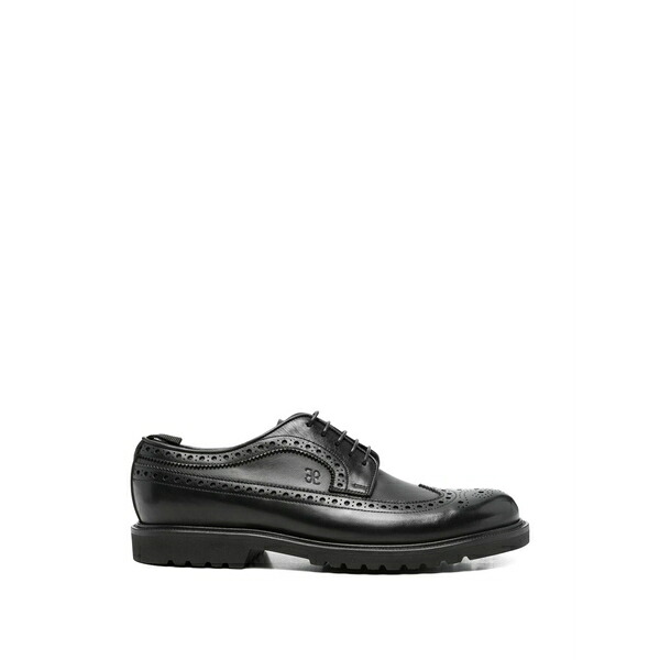 ファビ メンズ 御召しものシューズ シューズ Brogue derby shoes Black