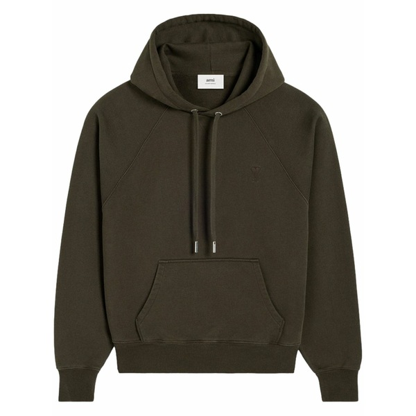 アミ レディース パーカー・スウェットシャツ アウター Ami de coeur hoodie Green|asty