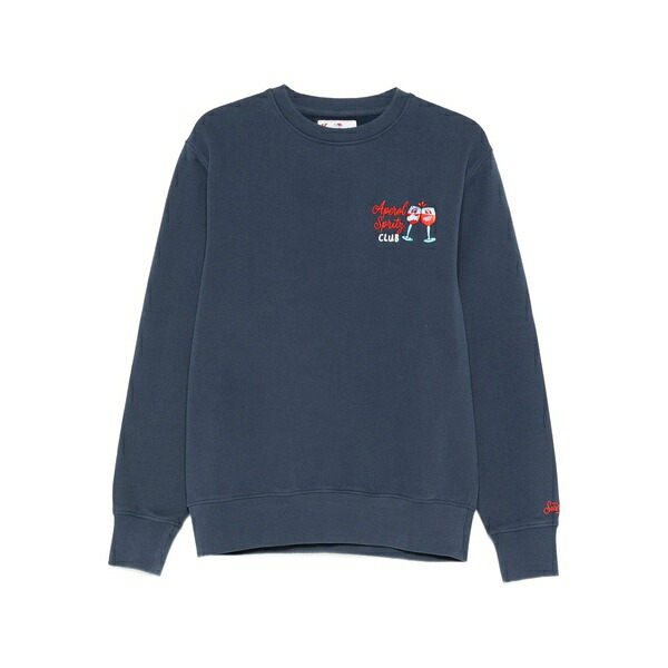 エムシーツーセイントバース メンズ パーカー・スウェットシャツ アウター Graphic soho sweatshirt Blue｜asty 35,620円