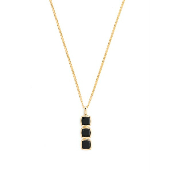 トム白木 メンズ 首飾り・チョー鉄道車両 付属物 Mini cushion pendant necklace Gold