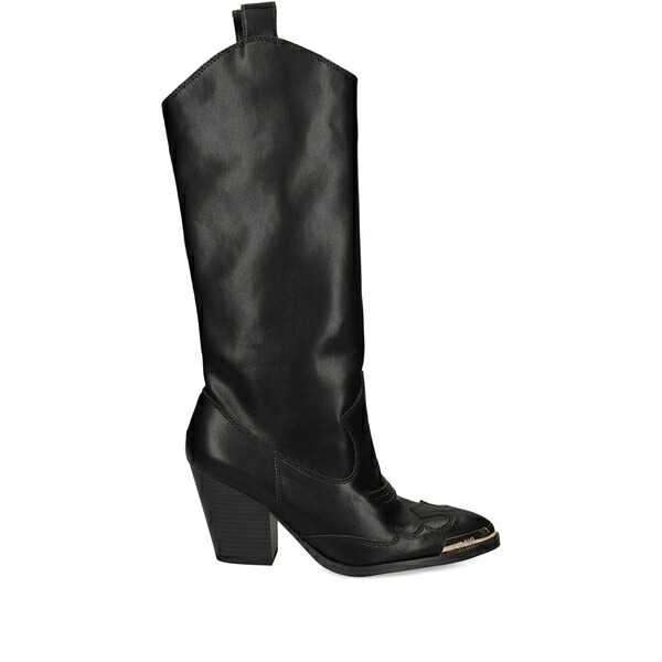 ベルサーチ レディース ブーツ シューズ Block-heel boots Black|asty