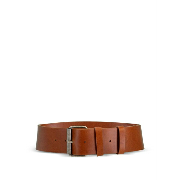 アスペジ レディース 三尺帯 付属物 Buckled belt Brown
