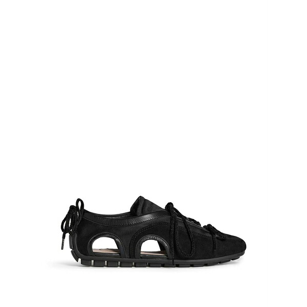シモーネ・ロシャ レディース スニーカー シューズ Cut-out ballerina sneakers Black