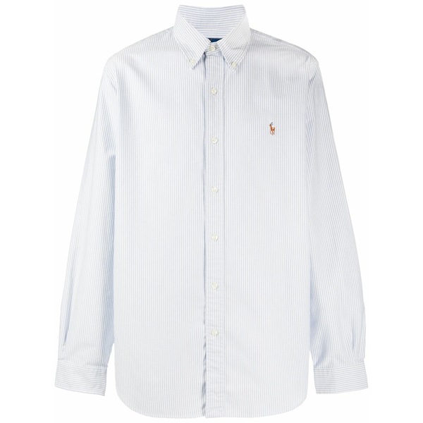 ラルフローレン メンズ プルオーバー トップス Cotton shirt Blue