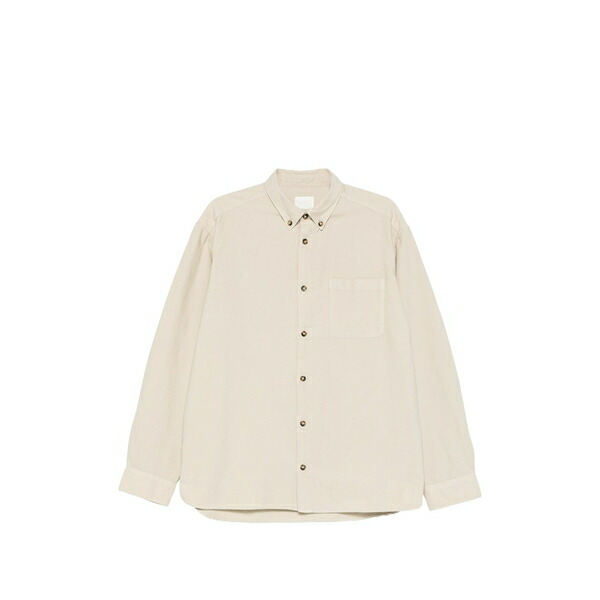 アーペーセー メンズ プルオーバー トップス Button pocket shirt Neutrals