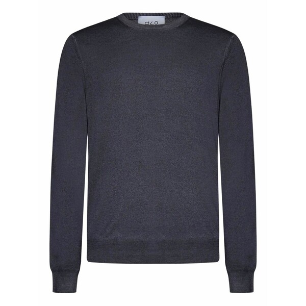 ディーフォーポイントゼロ メンズ 編み物\u0026プルオーバー アウター Wool sweater Grey