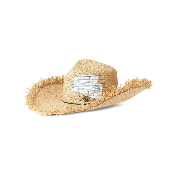 メゾンミッシェル  レディース 鳥打ち帽 付属物 Clint raffia sun hat Neutrals