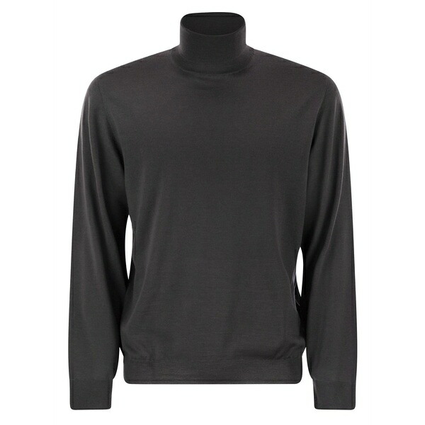 フェデーリ メンズ ニット\u0026セーター アウター Long-sleeves sweater Grey