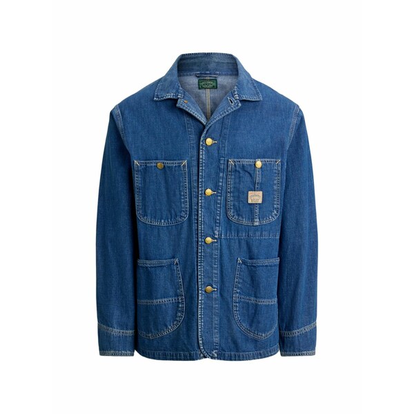 ラルフローレン メンズ 上衣＆上衣 アウター Flap-pocket shirt jacket Blue