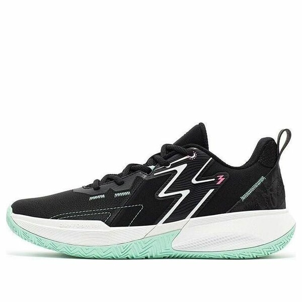 361 Degrees ３６１ディグリー メンズ スニーカー  【361 Degrees Big3 Team \u0027Black Mint Green\u0027 672331126-1】  大きさ US_8.5(26.5糎)