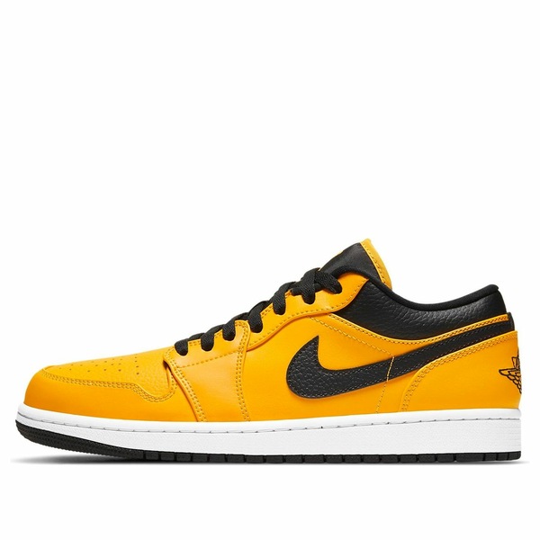 Air Jordan ジョーダン メンズ スニーカー  【Air Jordan 1 Low \u0027University Gold Black\u0027 553558-700】  大きさ US_7(25.0糎)