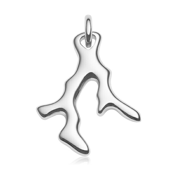 モニカヴィナダー レディース キーケース キーリング アクセサリー Nura Mini Reef Pendant Charm Silver  超高品質で人気の