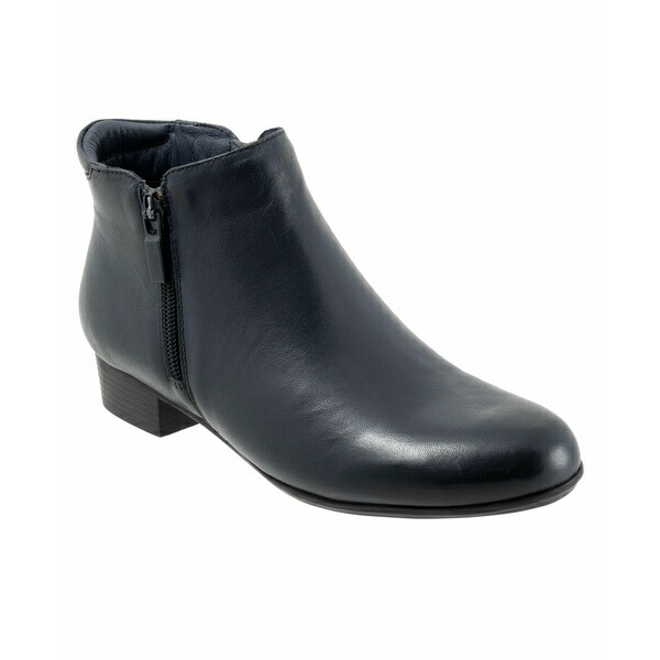 トロッターズ レディース ブーツ シューズ Major Bootie Navy画像