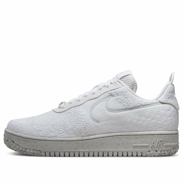 Nike ナイキ メンズ スニーカー エアフォース 【Nike Air Force 1 Crater Flyknit Next Nature 'Triple White' DM0590-100】 サイズ US_M_13|asty