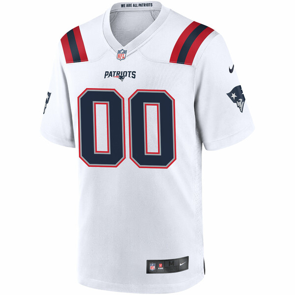 New York Giants Nike Custom Game Jersey - White