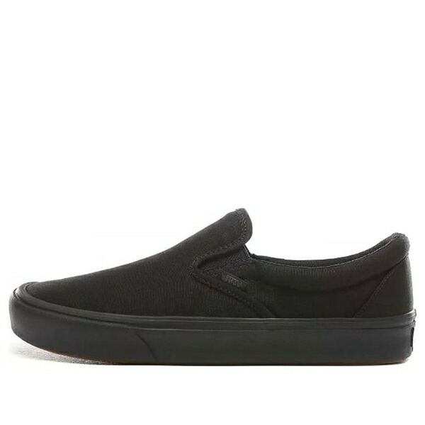 Vans バンズ メンズ スニーカー 【Vans Comfycush Slip-on Black VN0A3WMDVND】  大いさ US_5(23.0糎) 靴-メンズ靴