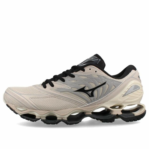 Mizuno ミズノ メンズ スニーカー 【Mizuno Wave Prophecy LS \u0027Silver Cloud Black\u0027 D1GA333703】  大きさ US_5.5(23.5糎)