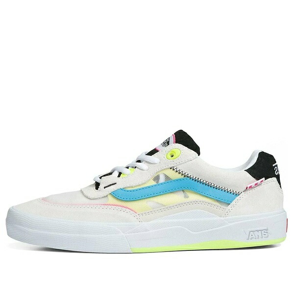 Vans バンズ メンズ スニーカー 【Vans Wayvee Neon \u0027White Blue Pink\u0027 VN0A5JIAWTM】  大いさ US_10.5(28.5珊) スニーカー-メンズ靴-靴