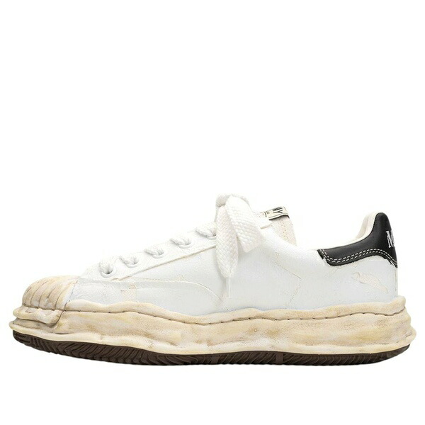 Maison MIHARA YASUHIRO ミハラヤスヒロ メンズ スニーカー 【Maison MIHARA YASUHIRO BLAKEY OG Sole Film Attached Canvas Low White A15FW727-WHITE】  サイズ US_8(26.0cm)