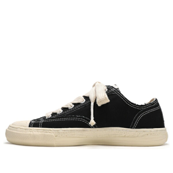 Maison MIHARA YASUHIRO ミハラヤスヒロ メンズ スニーカー 【Maison MIHARA YASUHIRO PAST Sole 6 - Hole Low-top Sneaker 'Black' A06FW502-BLK】 サイズ US_5(23.0cm)|asty