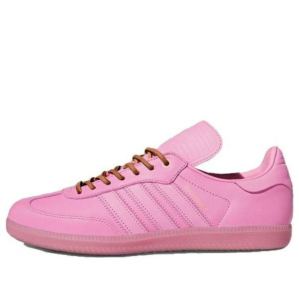 adidas アディダス メンズ スニーカー サンバ 【adidas x Pharrell Humanrace Samba \u0027Pink\u0027 IE7295】  大いさ US_12(30.0糎) 靴-メンズ靴-スニーカー