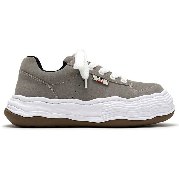 Maison Mihara Yasuhiro ミハラヤスヒロ メンズ スニーカー  【Maison Mihara Yasuhiro Oliver OG Sole Suede Low Grey】  大いさ US_M_13 Grey 靴-メンズ靴