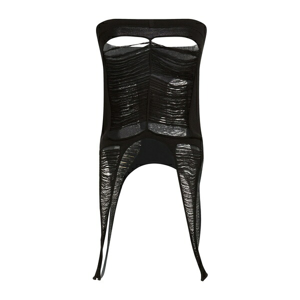 【送料無料】 リックオウエンス レディース Tシャツ トップス Tops Black｜asty