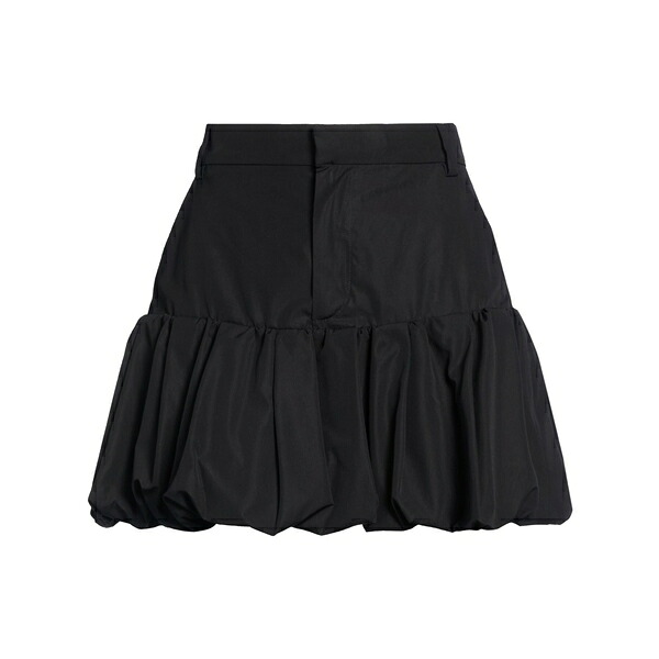 【貨物輸送無料】 ディースクエアード レディース スコート ボトムス Mini skirts Black レディースファッション-スカート