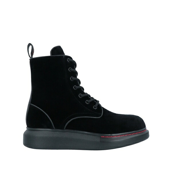 【貨物輸送無料】 マックイーン レディース ブーツ シューズ Ankle boots Black