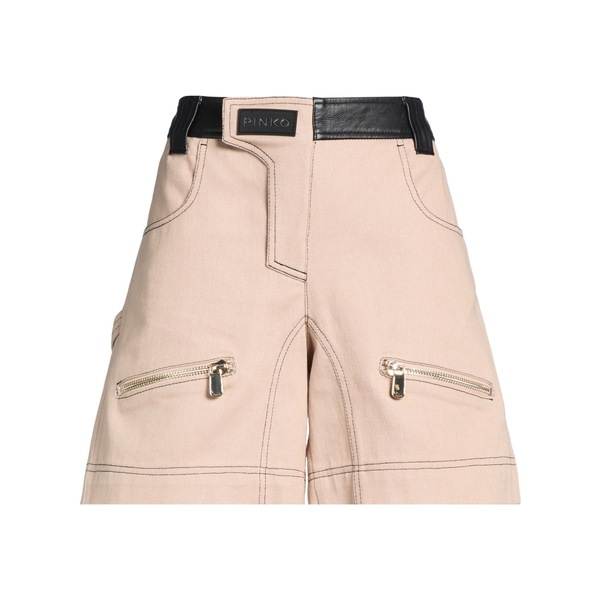 【送料無料】 ピンコ レディース カジュアルパンツ ボトムス Shorts \u0026 Bermuda Shorts Beige