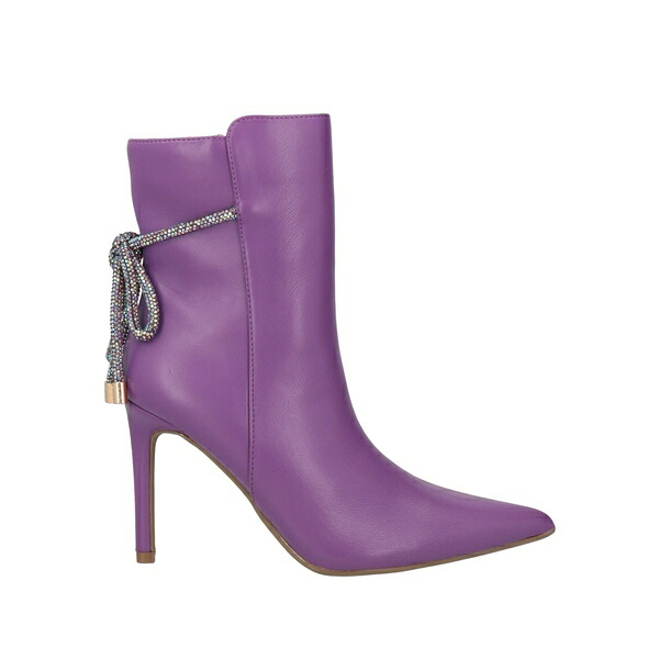 【送料無料】 メンバール レディース ブーツ シューズ Ankle boots Purple｜asty
