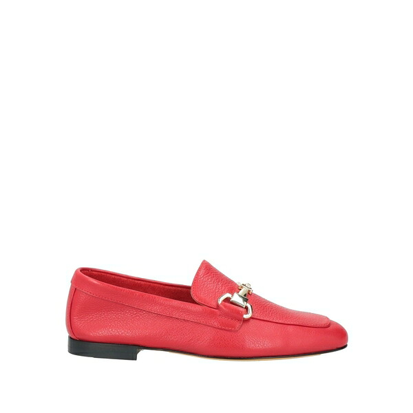 【貨物輸送無料】 ドンカルズ レディース スリッポン・ローファー シューズ Loafers Red