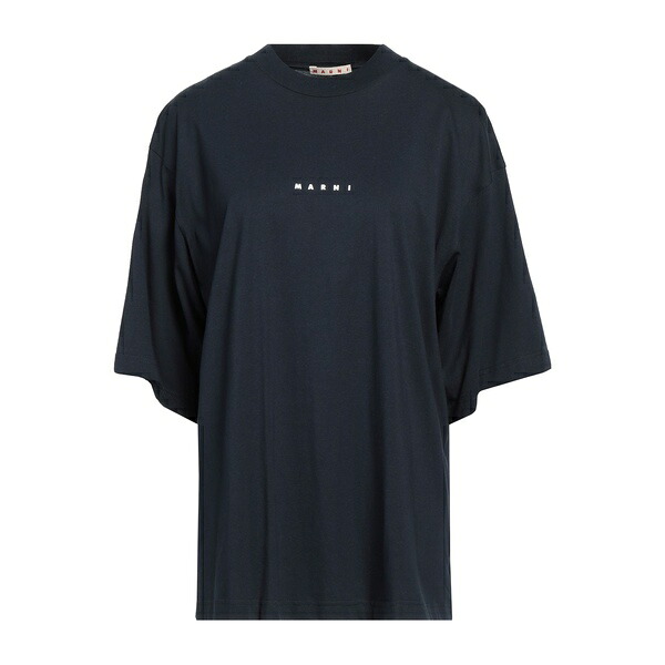 【貨物輸送無料】 マルニ レディース プルオーバー トップス T-shirts Blue
