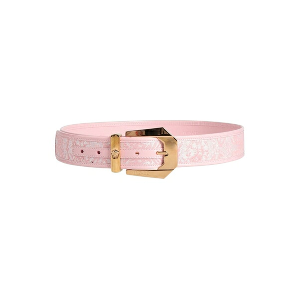 【貨物輸送無料】 ヴェルサーチ レディース 三尺帯 付属物 Belts Pink