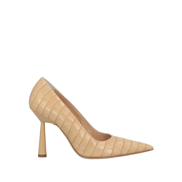 【貨物輸送無料】 ジア ボルギーニ レディース パンプス シューズ Pumps Beige