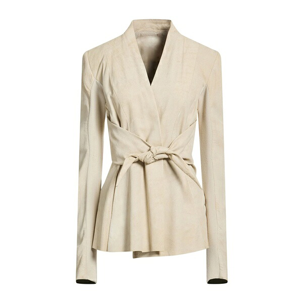 【貨物輸送無料】 リックオウエンス レディース 上衣＆上衣 アウター Jackets White