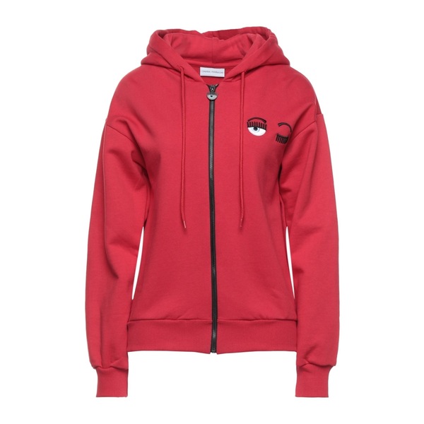 【貨物輸送無料】 シアラフェラーニ レディース パーカー・スウェットシャツ アウター Sweatshirts Red